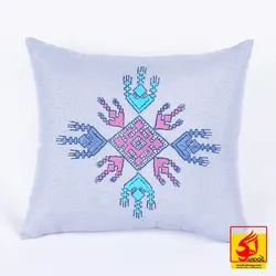 کوسن سوزن دوزی مدل گلدوچان کوچک