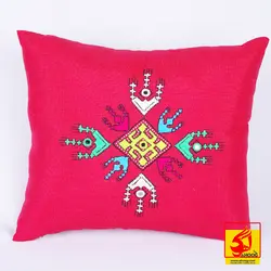 کوسن سوزن دوزی مدل گلدوچان کوچک