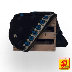 شال سوزن دوزی پلیوار مدل مهربانو