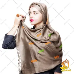 شال سوزن دوزی مدل پلیوار