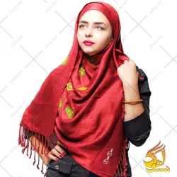 شال سوزن دوزی مدل پلیوار