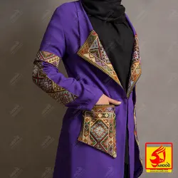 مانتو سوزن دوزی ماهکان مدل شاعر