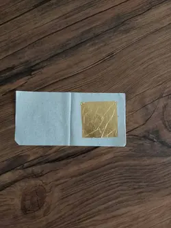 ماسک ورقه ای فویل طلا ۲۴ عیار