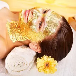 ماسک ورقه ای فویل طلا ۲۴ عیار