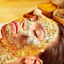 ماسک ورقه ای فویل طلا ۲۴ عیار
