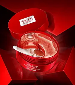ماسک دور چشم جلبک قرمز بارسد - Baursde Moisturizing Elastic Eye Mask