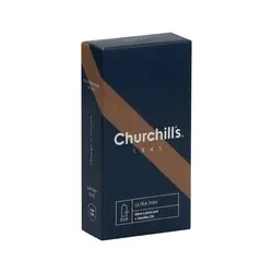 کاندوم فوق العاده نازک چرچیلز حاوی اسانس وانیل بسته 12 عددی