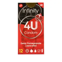 کاندوم تاخیری فور یو مدل Infinity بسته 12 عددی
