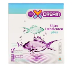 کاندوم روان کننده ایکس دریم مدل Ultra Lubricated بسته 3 عددی