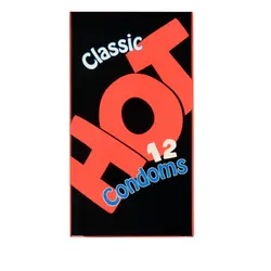 کاندوم هات مدل classic بسته 12 عددی