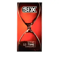 کاندوم سیکس مدل Stop Time بسته 12 عددی