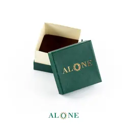 گوشواره گرد تورمالین پروانه | الون - فروشگاه زیورآلات و اکسسوری