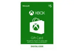 گیفت کارت 5 دلاری ایکس باکس | مایکروسافت
