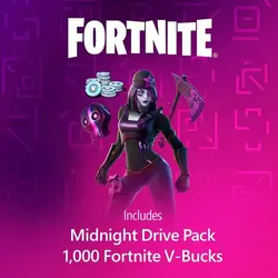 فعال کردن پک midnight drive pack فورتنایت - XBOX