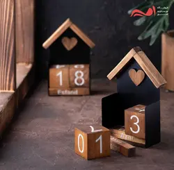 تقویم دکوری مایا طرح کلبه