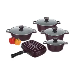 سرویس قابلمه 10 پارچه نالینو مدل alonso - فروشگاه امیر