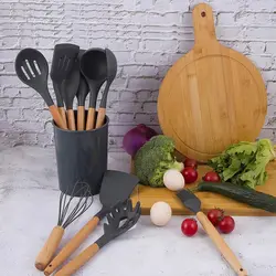 ست کفگیر ملاقه سیلیکونی کیچن ست کد 65 - فروشگاه امیر