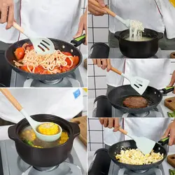 ست کفگیر ملاقه سیلیکونی کیچن ست کد 65 - فروشگاه امیر