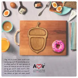 اردو خوری چوبی طرح بلوط کد 69