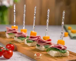 چنگال زیتون لیمون بسته 20 عددی