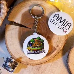 جاکلیدی ماینکرافت طرح 6 | ارسال سریع | استودیو امیر