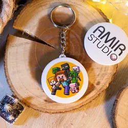 جاکلیدی ماینکرافت طرح 5 | ارسال سریع | استودیو امیر