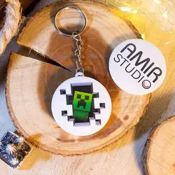 جاکلیدی ماینکرافت طرح 4 | ارسال سریع | استودیو امیر