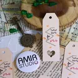 تگ هدیه 25 عددی طرح 24