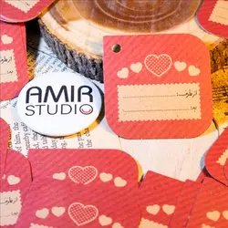 تگ هدیه کرافت 25 عددی طرح 1