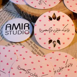 تگ هدیه 25 عددی طرح 16