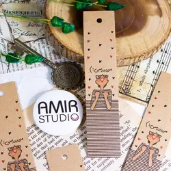 تگ هدیه کرافت 25 عددی طرح 18