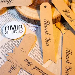 تگ هدیه کرافت 25 عددی طرح 10