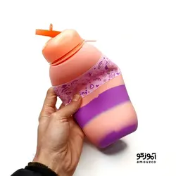 قمقمه سیلیکونی اسکول فنس FA9337