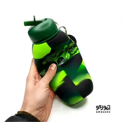 قمقمه سیلیکونی اسکول فنس FA9338
