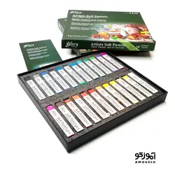 پاستل گچی گالری 24 رنگ (چینی)