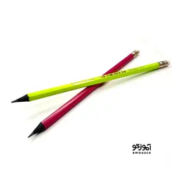 مداد مشکی ایوولوشن پاک کن دار کالر وود بیک