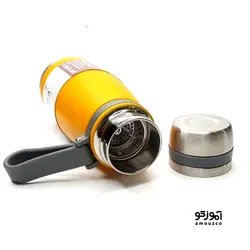 قمقمه فلاسکی 600ml مدل 6063 (زرد)