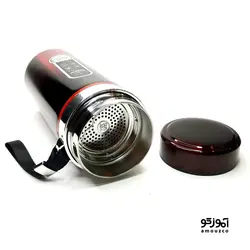 قمقمه فلاسکی 800ml مدل 6010 (درب قهوه ای)