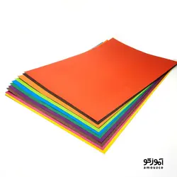 مقوا دورو رنگی 10 رنگ (10 برگ)