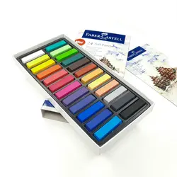 پاستل گچی نیمه 24 رنگ فابرکاستل سری Creative Studio