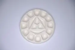 پالت سرامیکی چرخ رنگ