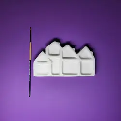 پالت سرامیکی طرح خانه