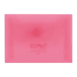 پاکت دکمه دار شفاف60*82 میلیمتر پاپکو 100