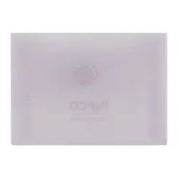 پاکت دکمه دار شفاف60*82 میلیمتر پاپکو 100