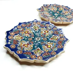 بشقاب سفالی سنتی کد 01
