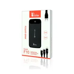 پاوربانک دلوین مدل Power Bank F10 ظرفیت 12000 میلی آمپر ساعت