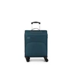 چمدان نرم zambia سایز 55 آبی نفتی گابل