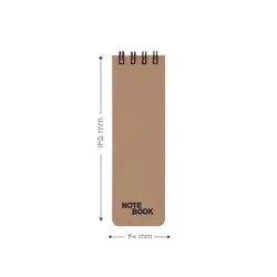 دفتر یادداشت 100 برگ پاپکو NB-639