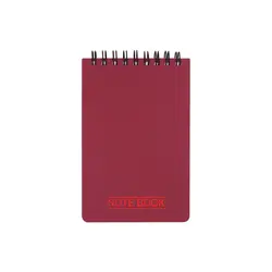 دفتر یادداشت سیم از بالا 100 برگ مات پاپکو NB-616M