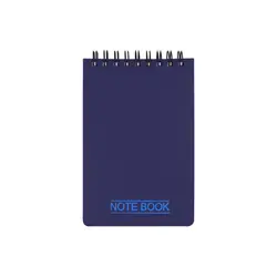 دفتر یادداشت سیم از بالا 100 برگ مات پاپکو NB-616M